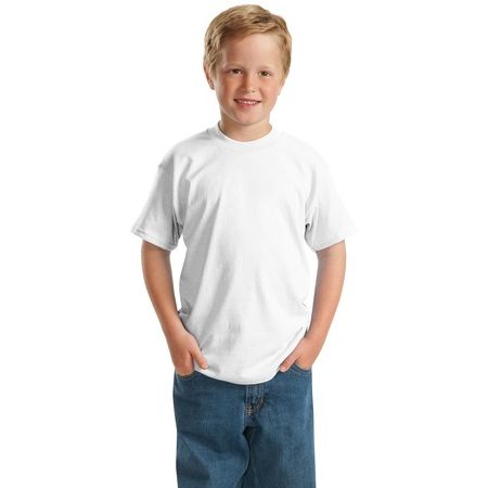 Hanes - Youth ComfortBlend 50/50 Cotton/Poly T-Shirt.  5370