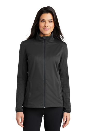 Port Authority Ladies Active Soft Shell Jacket. L717