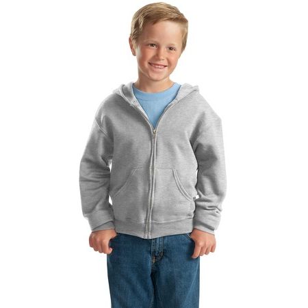 JERZEES - Youth NuBlend Full-Zip Hooded Sweatshirt.  993B