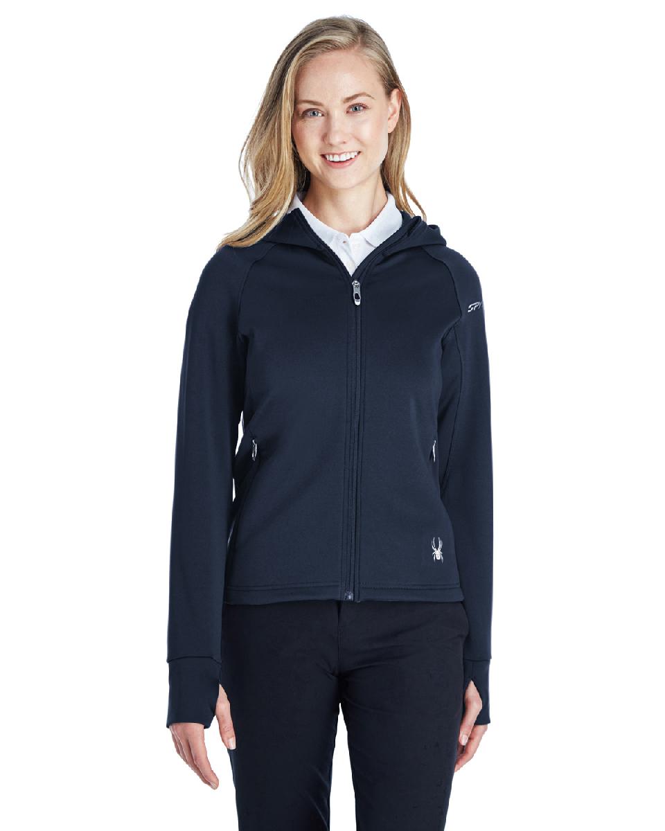 Spyder Ladies' Hayer Full-Zip Z Hooded Fleece Jacket