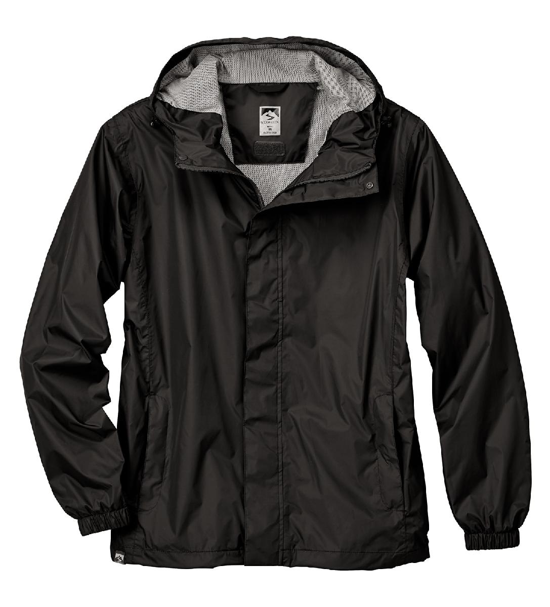 MEN’S WATERPROOF BREATHABLE PACKABLE RAIN JACKET. 6560