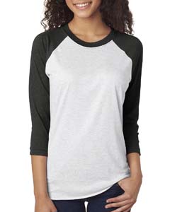 Unisex Triblend 3/4-Sleeve Raglan Tee