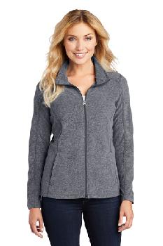 Port Authority Ladies Heather Microfleece Full-Zip Jacket. L235