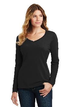 Port & Company &#174;  Ladies Long Sleeve Fan Favorite V-Neck Tee. LPC450VLS