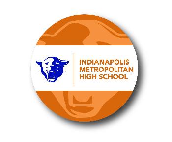 2.5" INDY MET STICKER