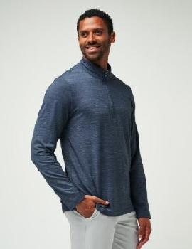 TravisMathew Crestview 1/4-Zip  TM1MW452.  LCB-TM-CREST-QZIP