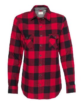 Weatherproof - Women's Vintage Brushed Flannel Long Sleeve Shirt. W164761